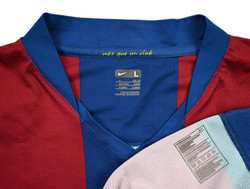 2007-08 BARCELONA *RONALDINHO* PLAYER ISSUE LONGSLEEVE SHIRTL