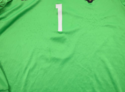 2016-17 BELGIUM *COURTOIS* GOALKEEPER LONGSLEEVE SHIRT XL