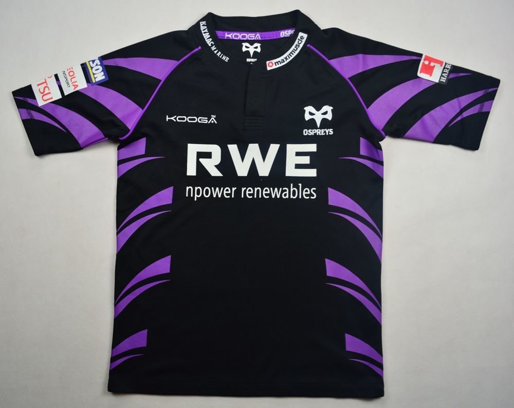 OSPREYS RUGBY KOOGA SHIRT L. BOYS