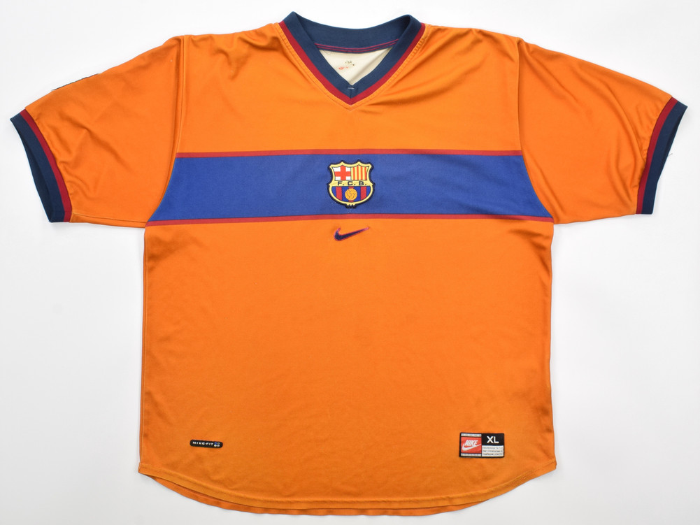 1998-00 FC BARCELONA SHIRT XL