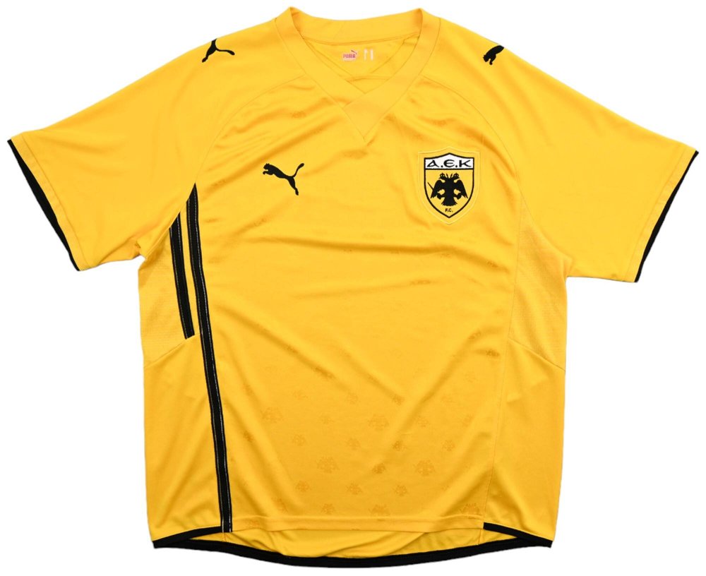 2009-10 AEK ATHENS SHIRT XL