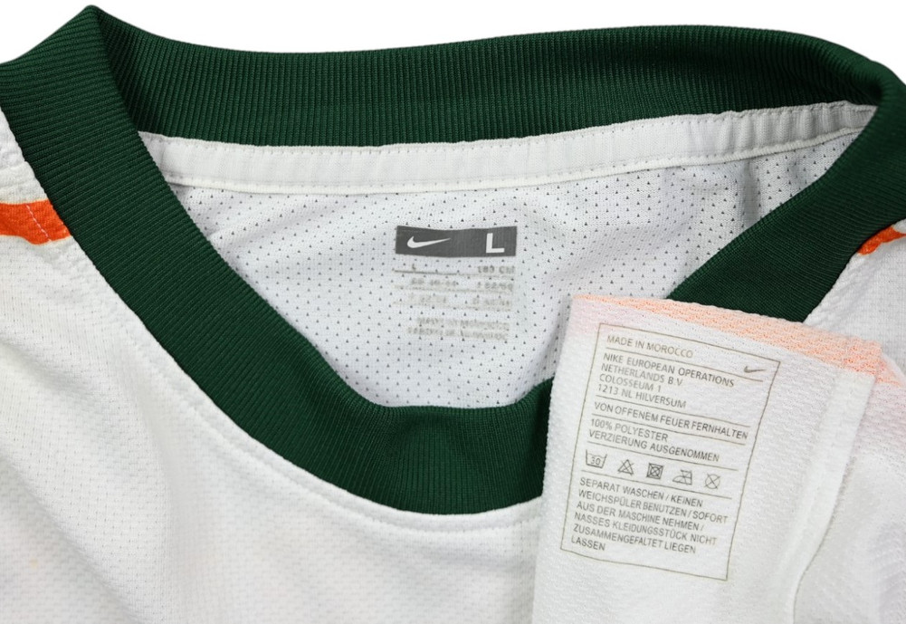 2009-10 WERDER BREMEN *RONNEBURG* PLAYER ISSUE KOSZULKA L