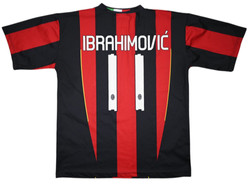2010-11 AC MILAN *IBRAHIMOVIC* SHIRT XL