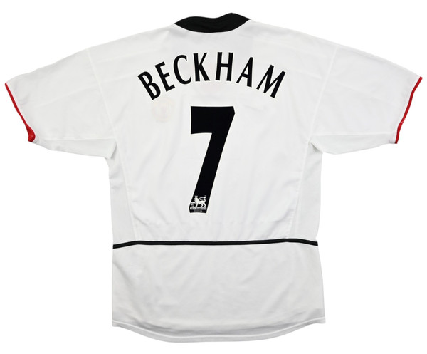2002-03 MANCHESTER UNITED *BECKHAM* SHIRT S