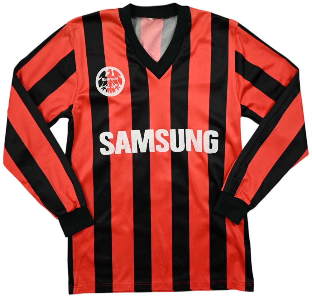 1990-91 EINTRACHT FRANKFURT LONGSLEEVE SHIRT XS