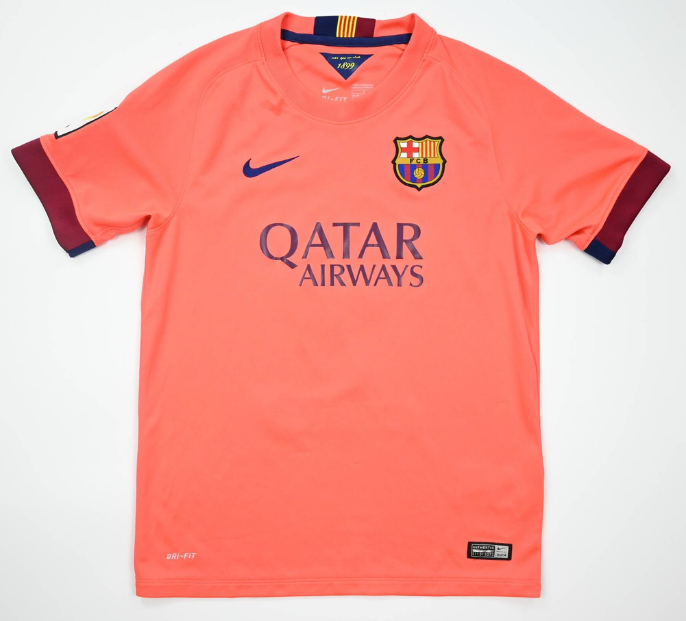 2014-15 FC BARCELONA *SUAREZ* KOMPLET L. BOYS
