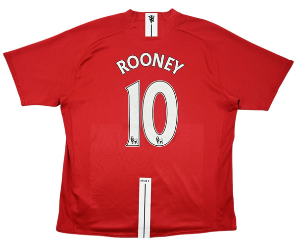 2007-09 MANCHESTER UNITED *ROONEY* KOSZULKA XL