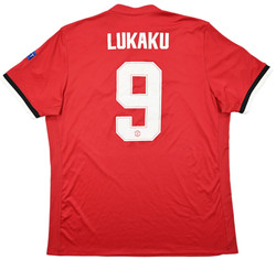 2017-18 MANCHESTER UNITED *LUKAKU* SHIRT XL