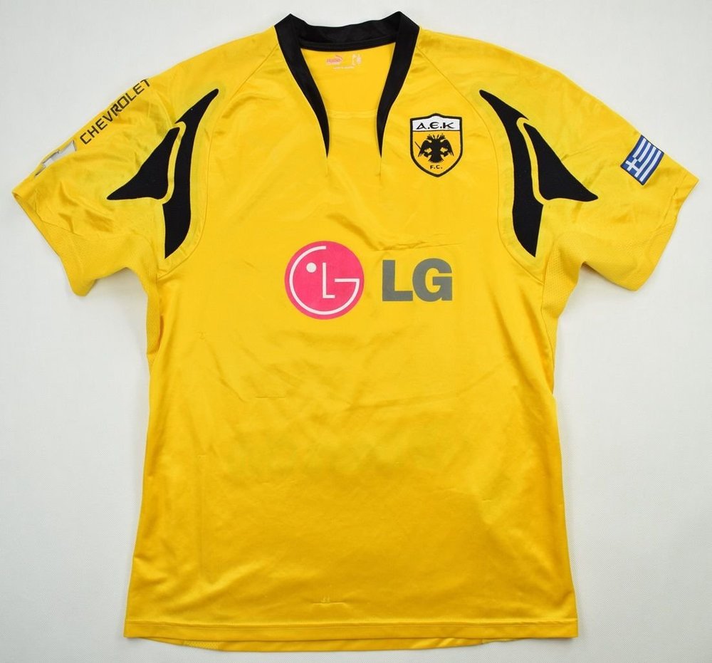 2007-08 AEK ATHENS SHIRT S