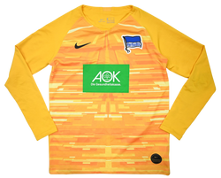 2019-20 HERTHA BSC BERLIN GOALKEEPER #1 LONGSLEEVE XL. BOYS