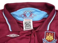 2009-10 WEST HAM UNITED LONGSLEEVE XL. BOYS