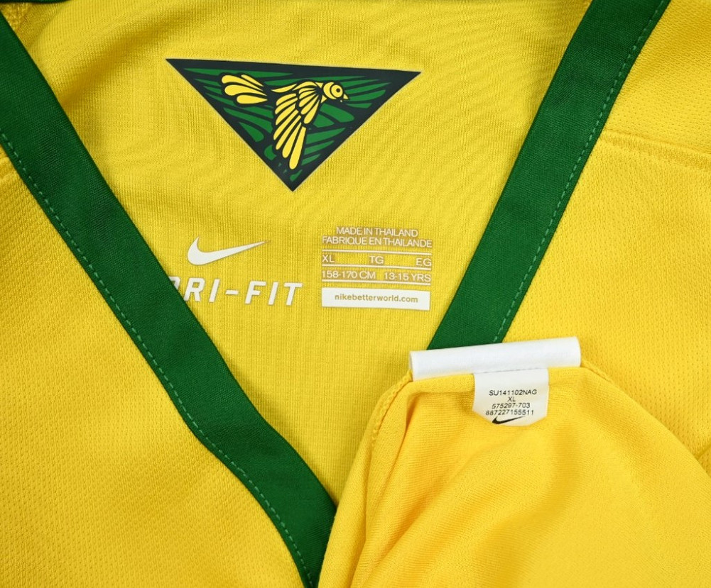 2014-15 BRAZIL KOSZULKA XL. BOYS 