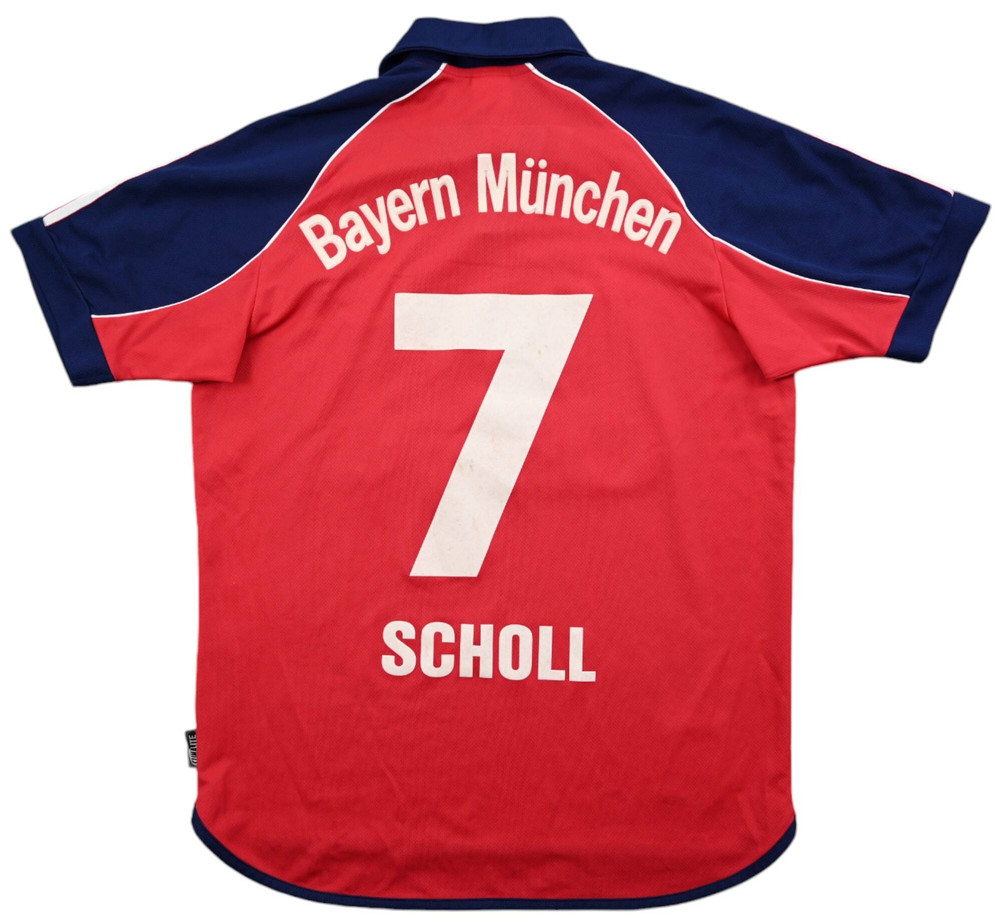 1999-01 BAYERN MUNCHEN *SCHOLL* KOSZULKA S