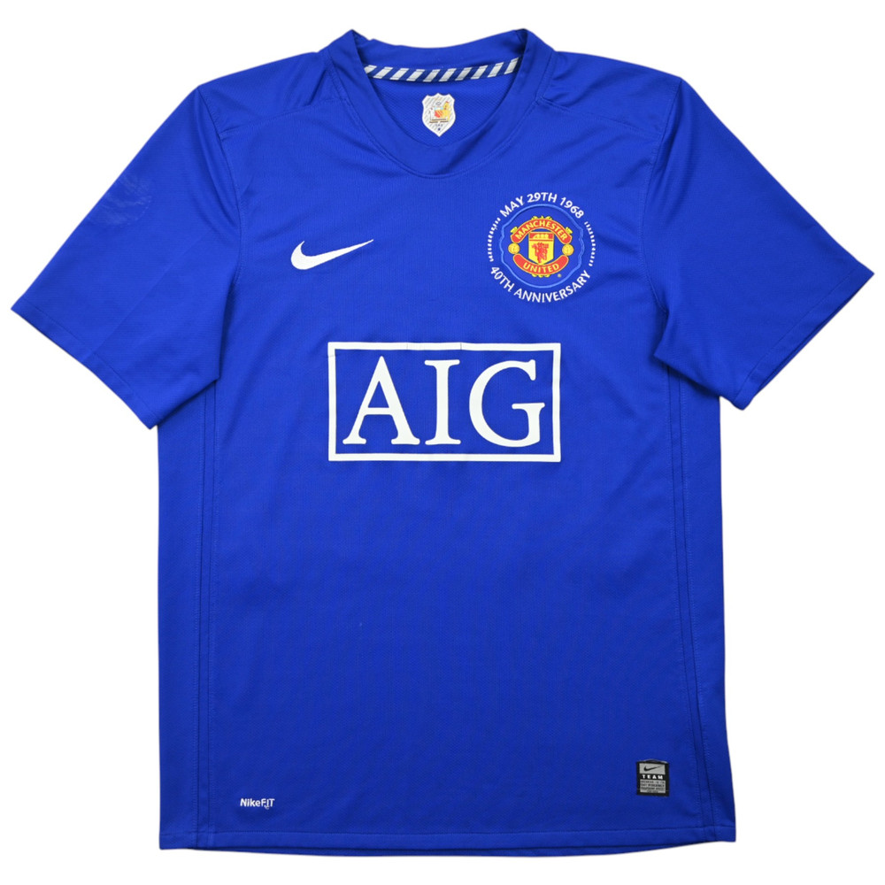 2008-09 MANCHESTER UNITED *EVRA* SHIRT M