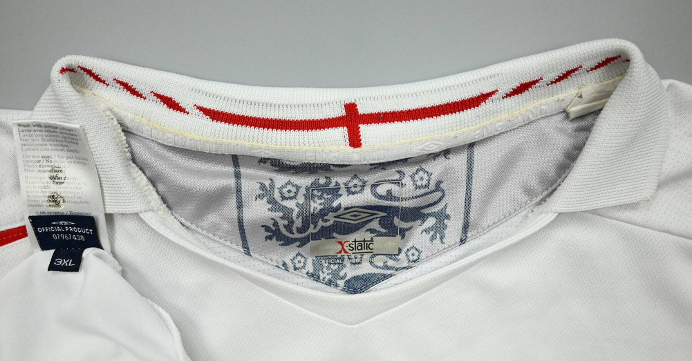 2005-07 ENGLAND KOSZULKA 3XL