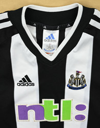 2001-03 NEWCASTLE UNITED SHIRT L. BOYS