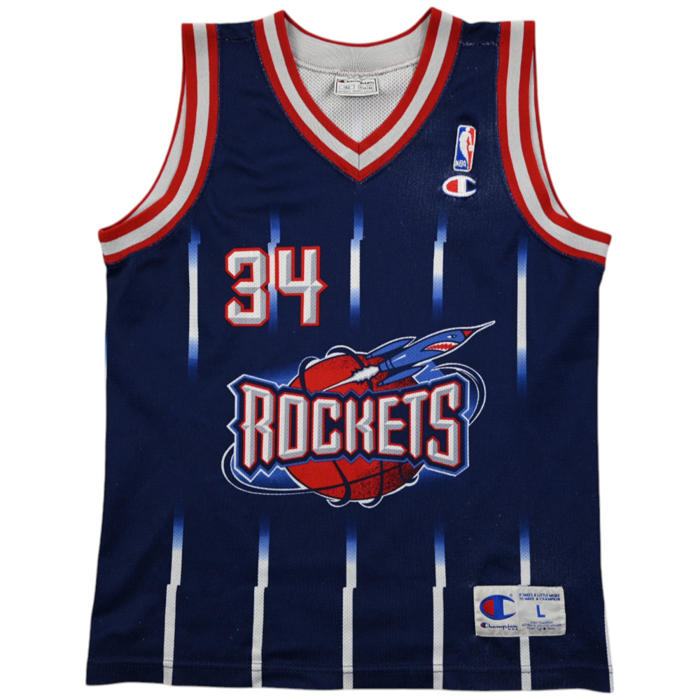 HOUSTON ROCKETS *OLAJUWON* NBA KOSZULKA L. BOYS