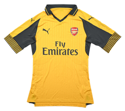 2016-17 ARSENAL LONDON PLAYER ISSUE SHIRT XL