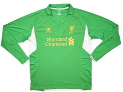 2012-13 LIVERPOOL SHIRT LONGSLEEVE L