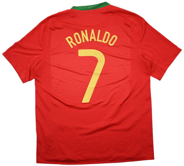  2008-10 PORTUGAL *RONALDO* SHIRT L