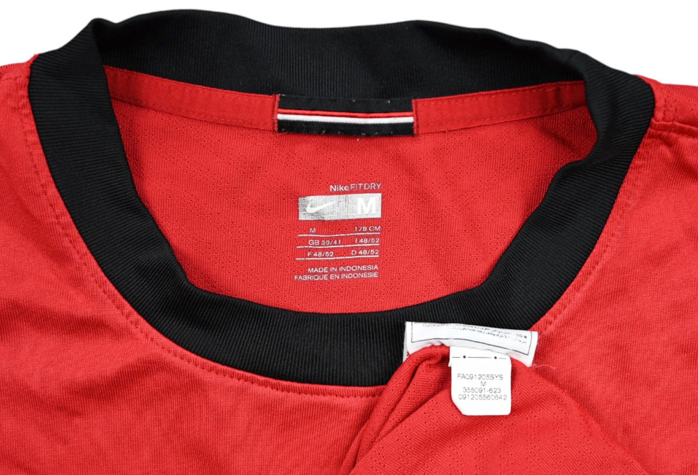 2009-10 MANCHESTER UNITED *EVRA* SHIRT M 