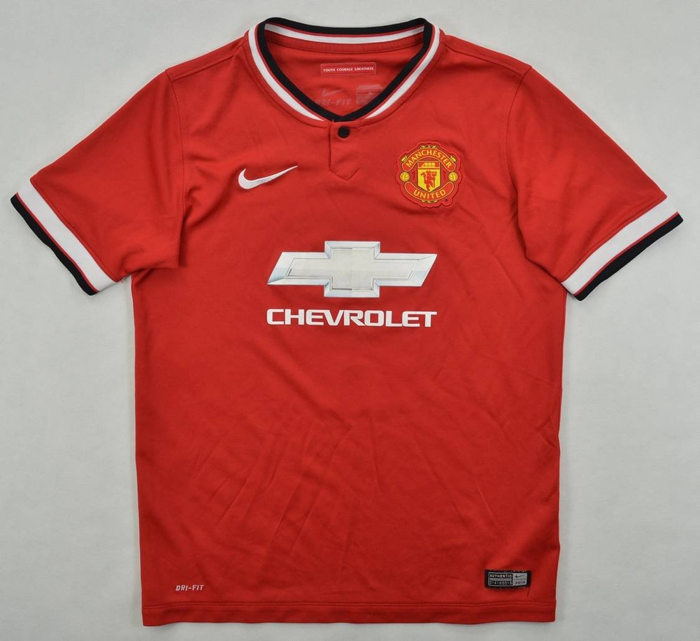 2014-15 MANCHESTER UNITED *MATA* SHIRT L. BOYS