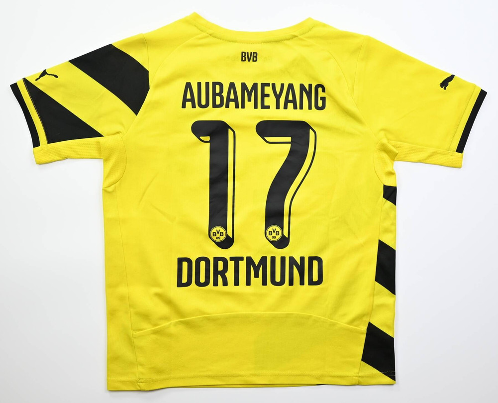 2014-15 BORUSSIA DORTMUND *AUBAMEYANG* SHIRT L. BOYS 