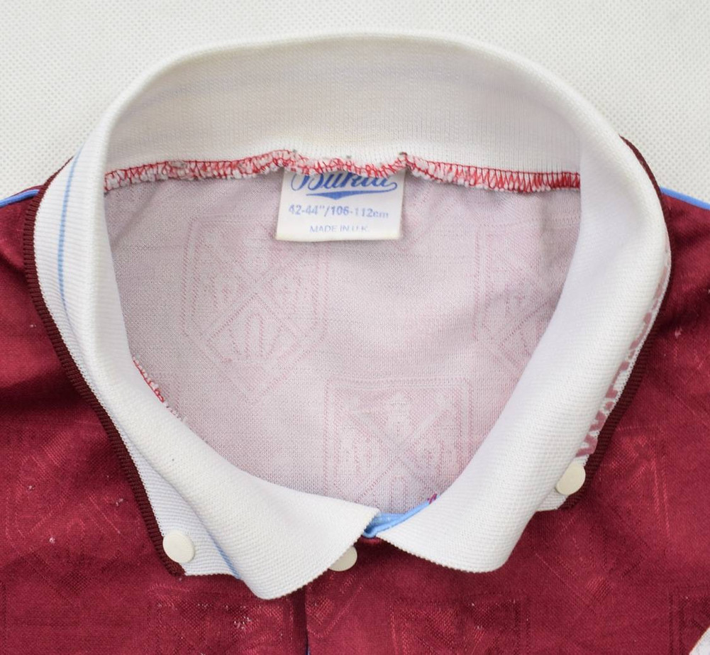 1991-92 WEST HAM UNITED MATCH ISSUE SHIRT M