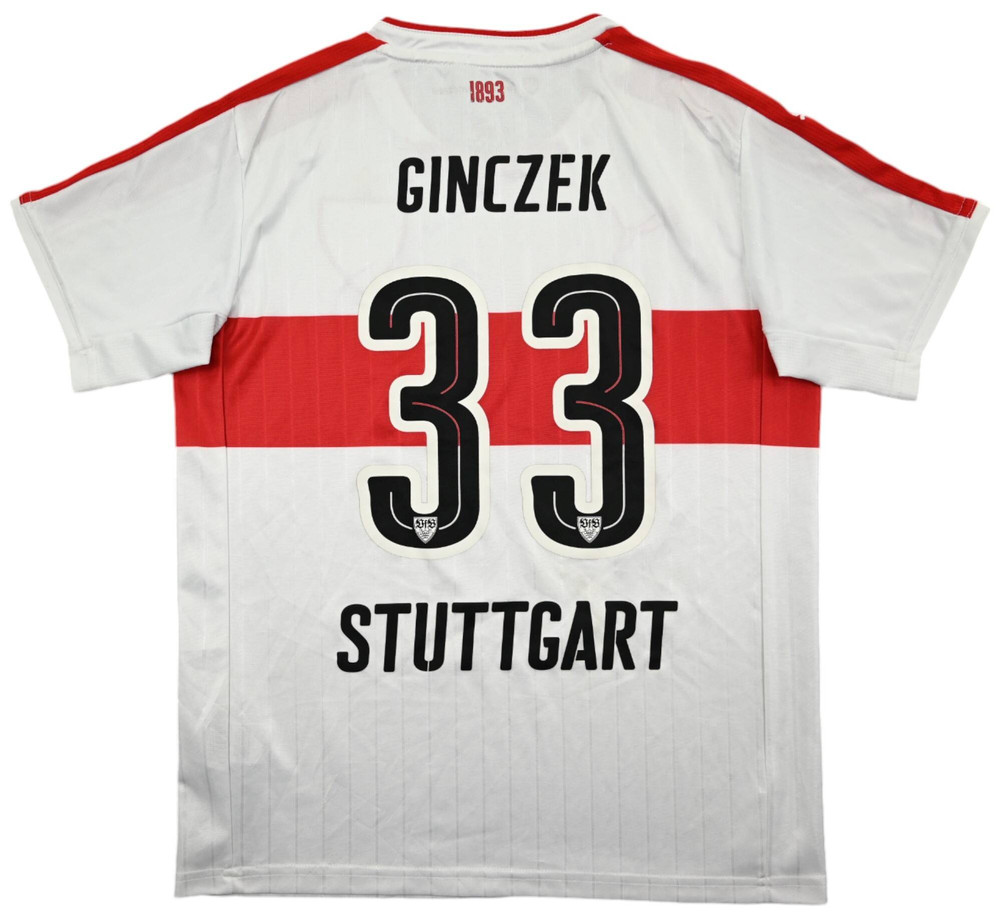 2016-17 VFB STUTTGART *GINCZEK* SHIRT XL. BOYS