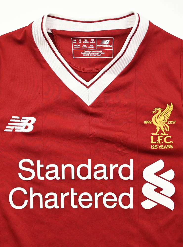 2017-18 LIVERPOOL LONGSLEEVE S. BOYS