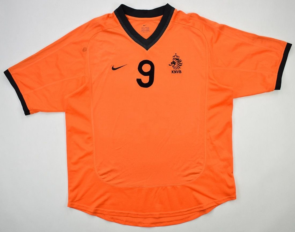 2000-02 HOLLAND *KLUIVERT* SHIRT L