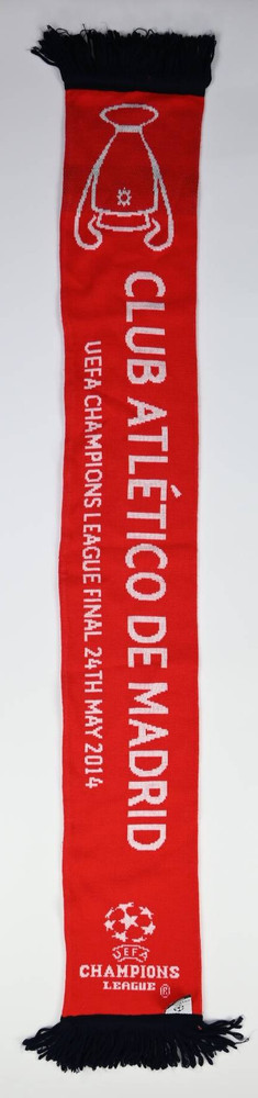 ATLETICO MADRID CL FINAL LISBON 2014 SCARF