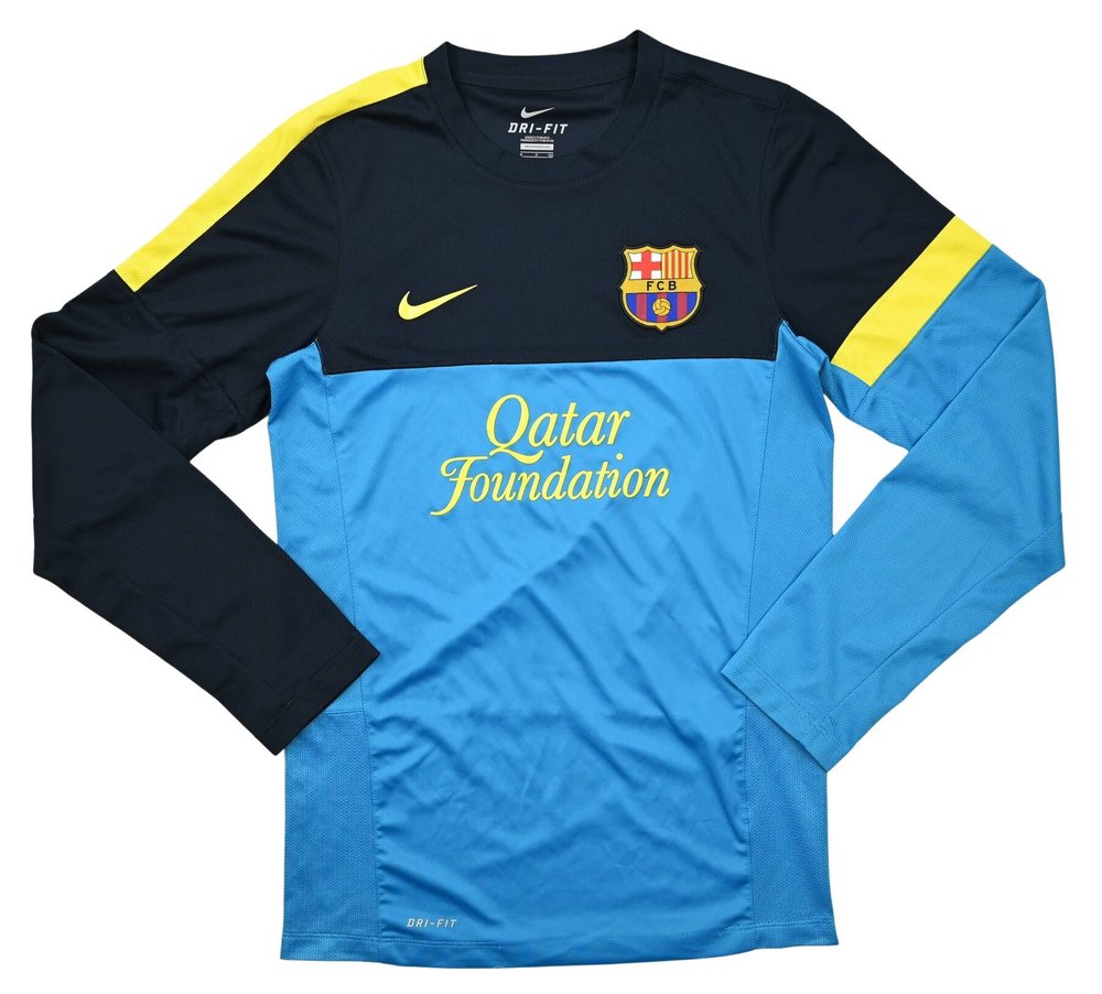 2012-13 FC BARCELONA LONGSLEEVE SHIRT S