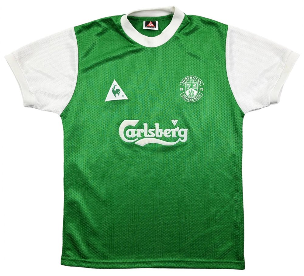 2000-02 HIBERNIAN SHIRT XL. BOYS / XS