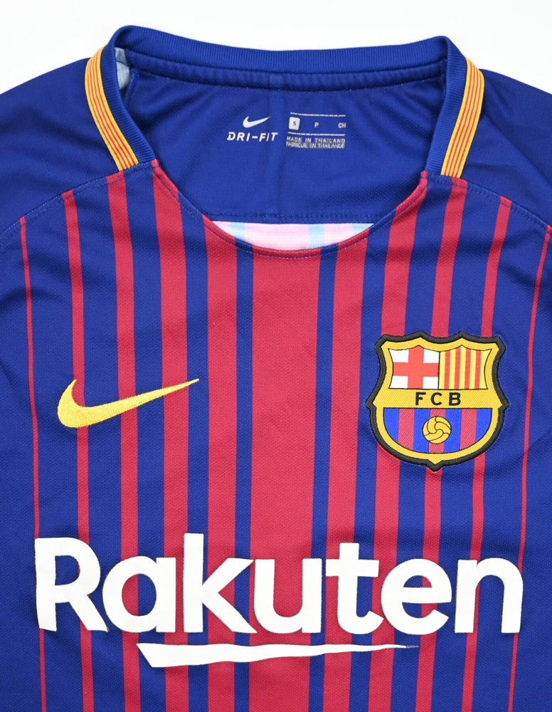 2017-18 FC BARCELONA *A.INIESTA* SHIRT S