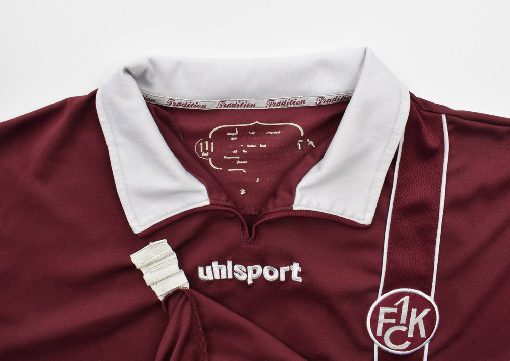 2011-12 1. FC KAISERLAUTERN *DE WIT* SHIRT L