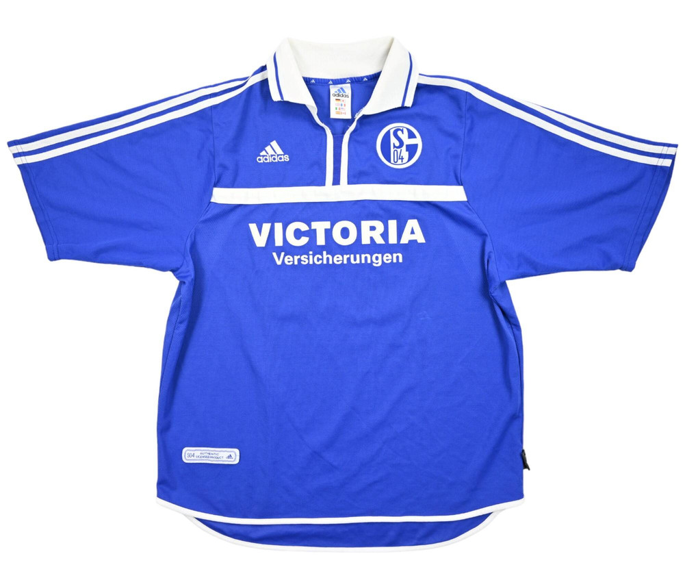 2001-02 FC SCHALKE 04 *AGALI* SHIRT XL