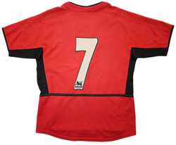 2002-04 MANCHESTER UNTIED SHIRT S. BOYS