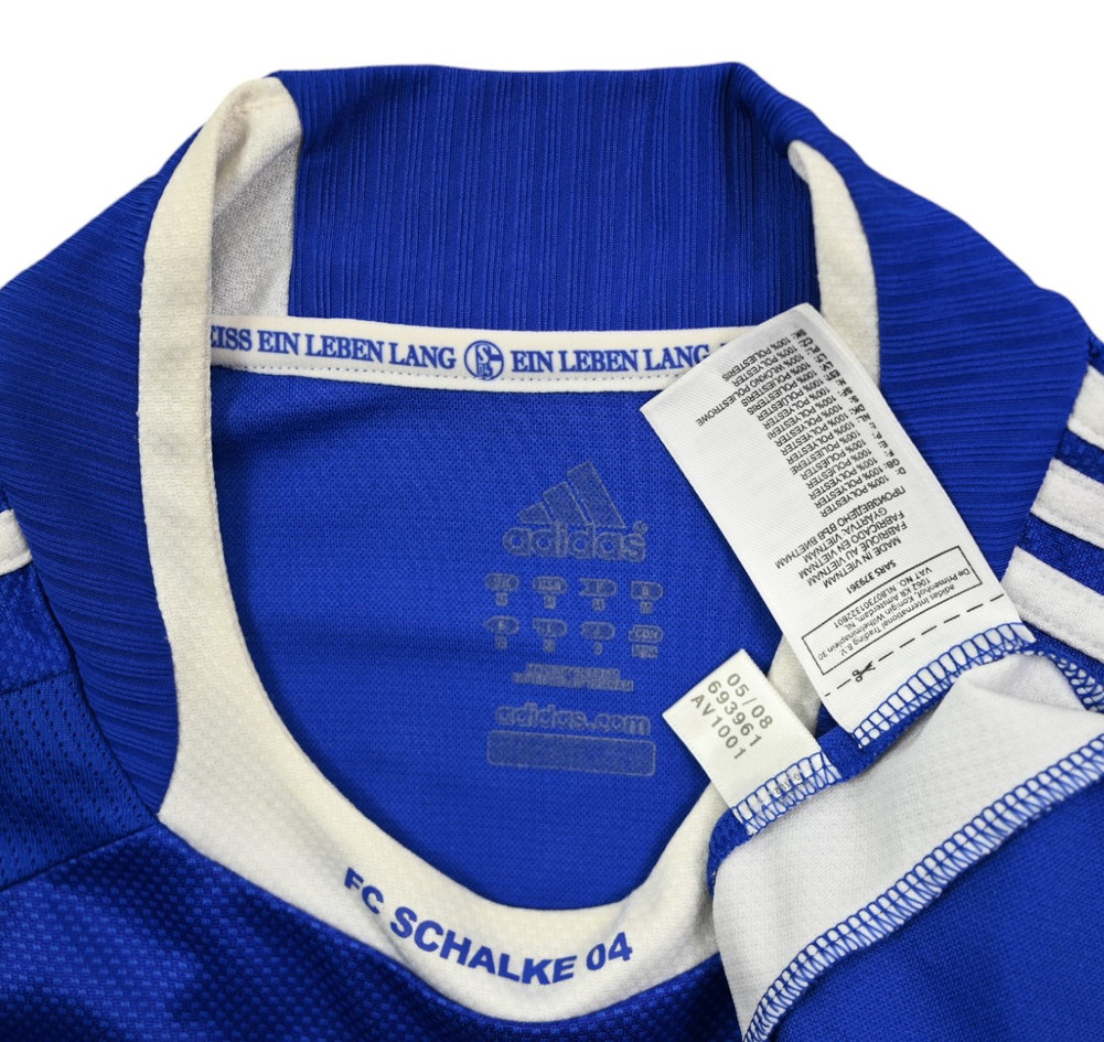 2008-10 SCHALKE LONGSLEEVE SHIRT M