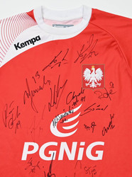 POLAND HANDBALL AUTOGRAFY KOSZULKA M