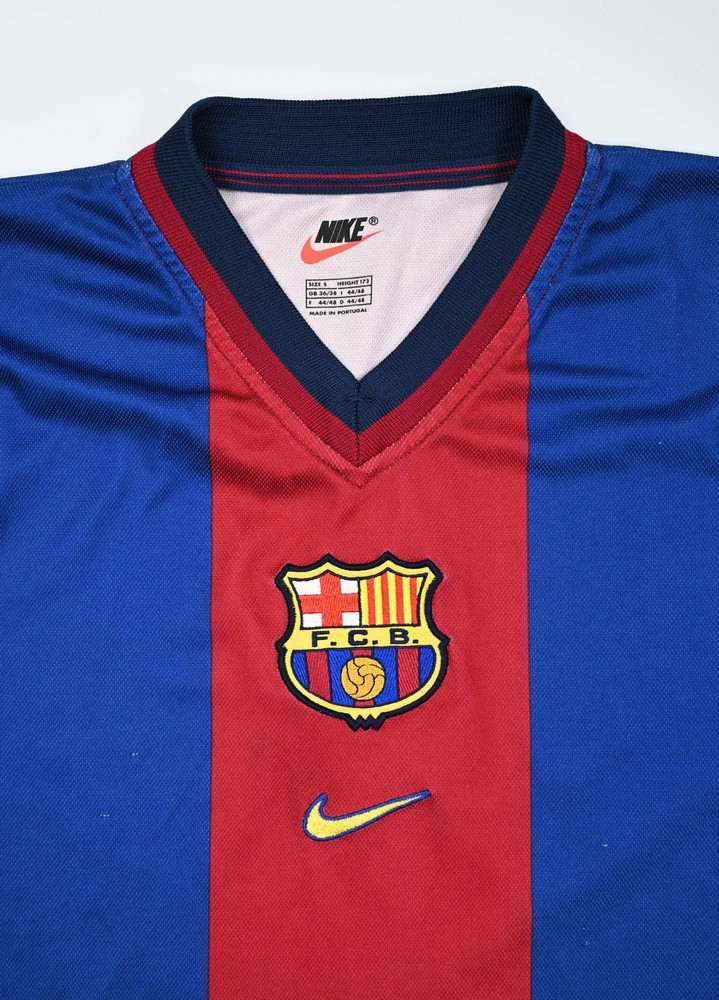 1998-99 FC BARCELONA SHIRT S