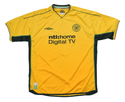 2002-03 CELTIC GLASGOW SHIRT XL
