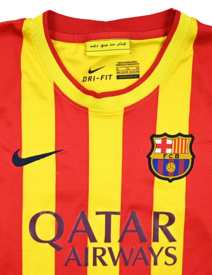 2013-14 BARCELONA *MESSI* SHIRT XL. BOYS 