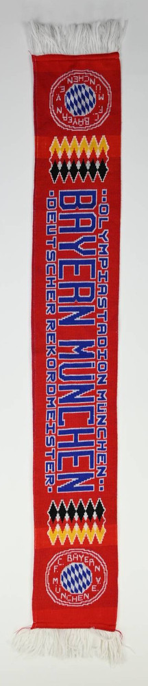 BAYERN MUNCHEN OLYMPIA STADION MUNCHEN-DEUTSCHER REKORD MEISTER SCARF