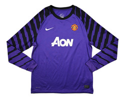 2010-11 MANCHESTER UNITED LONGSLEEVE SHIRT XL. BOYS