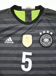 2015-17 GERMANY *HUMMELS* SHIRT M