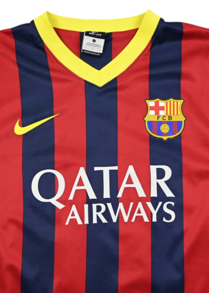 2013-14 BARCELONA *MESSI* BASIC KOSZULKA L