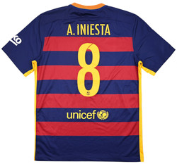 2015-16 BARCELONA *A.INIESTA* KOSZULKA M