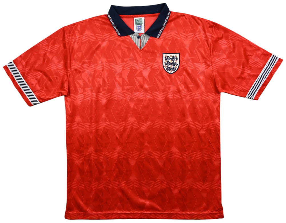 1990-92 ENGLAND SHIRT XL