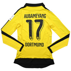 2015-16 BORUSSIA DORTMUND *AUBAMEYANG* PLAYER ISSUE LONGSLEEVE KOSZULKA L